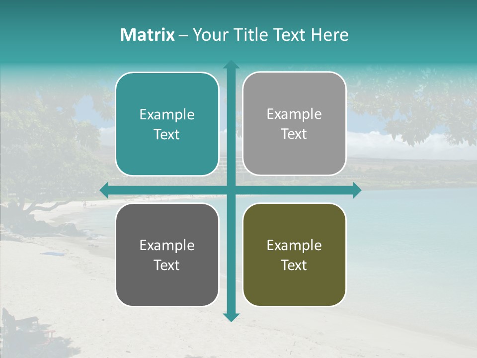 Calm Mauna Pacific PowerPoint Template