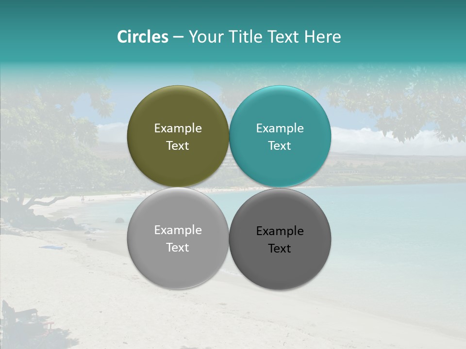 Calm Mauna Pacific PowerPoint Template