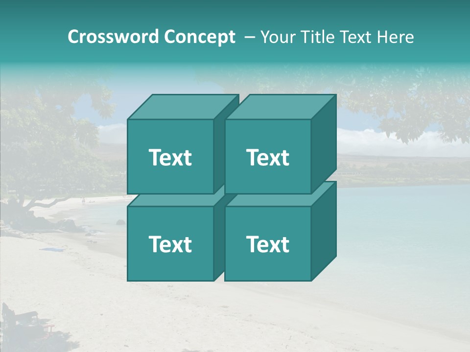 Calm Mauna Pacific PowerPoint Template