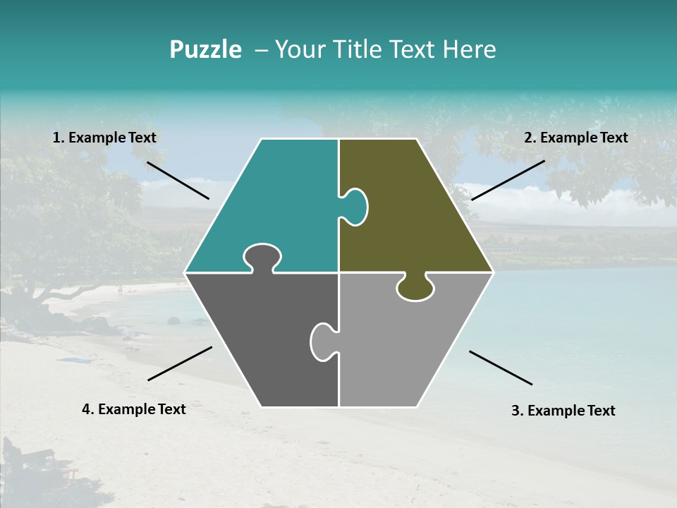 Calm Mauna Pacific PowerPoint Template