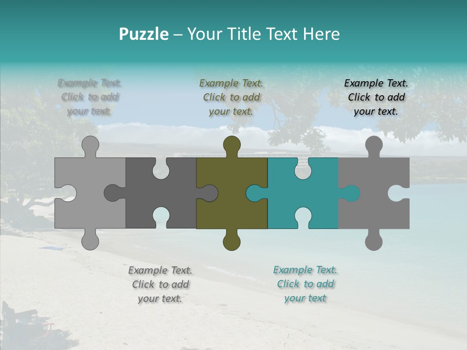 Calm Mauna Pacific PowerPoint Template