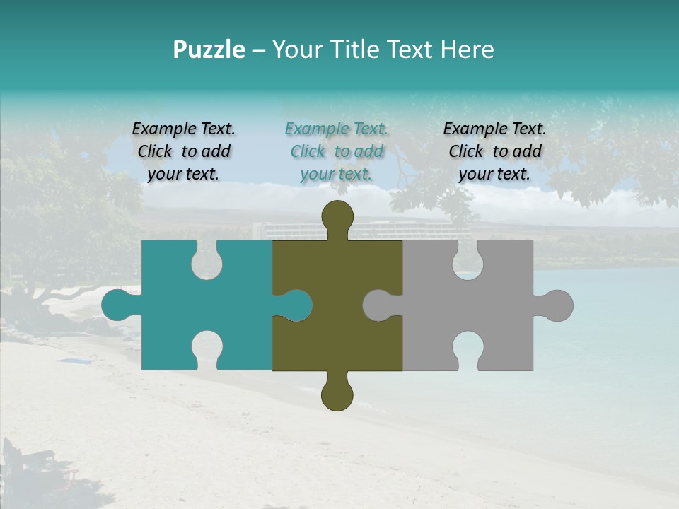 Calm Mauna Pacific PowerPoint Template