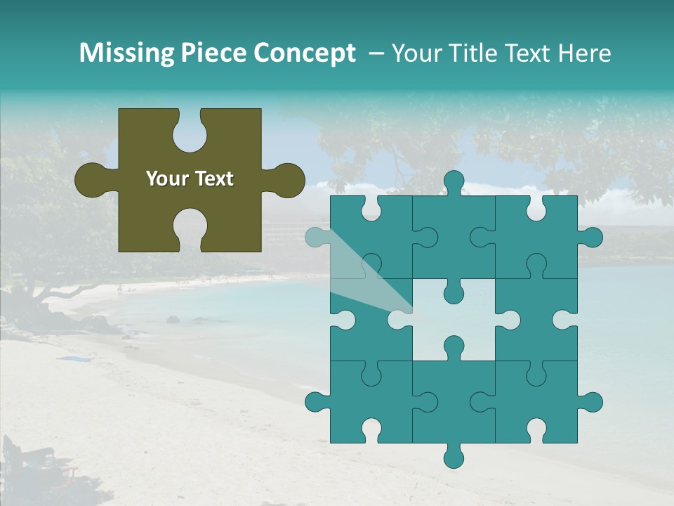 Calm Mauna Pacific PowerPoint Template