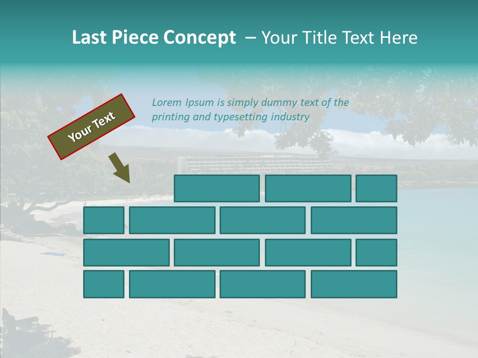 Calm Mauna Pacific PowerPoint Template