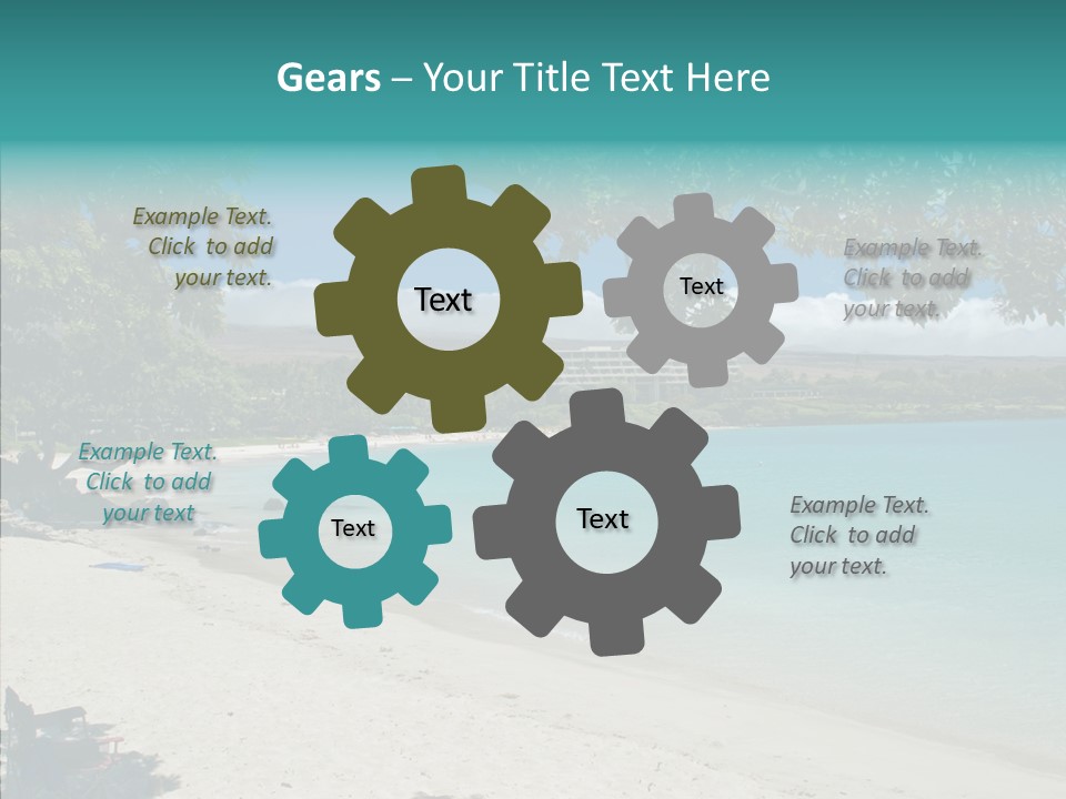 Calm Mauna Pacific PowerPoint Template