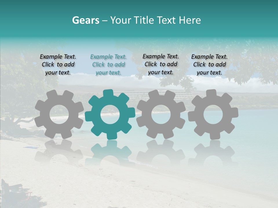 Calm Mauna Pacific PowerPoint Template