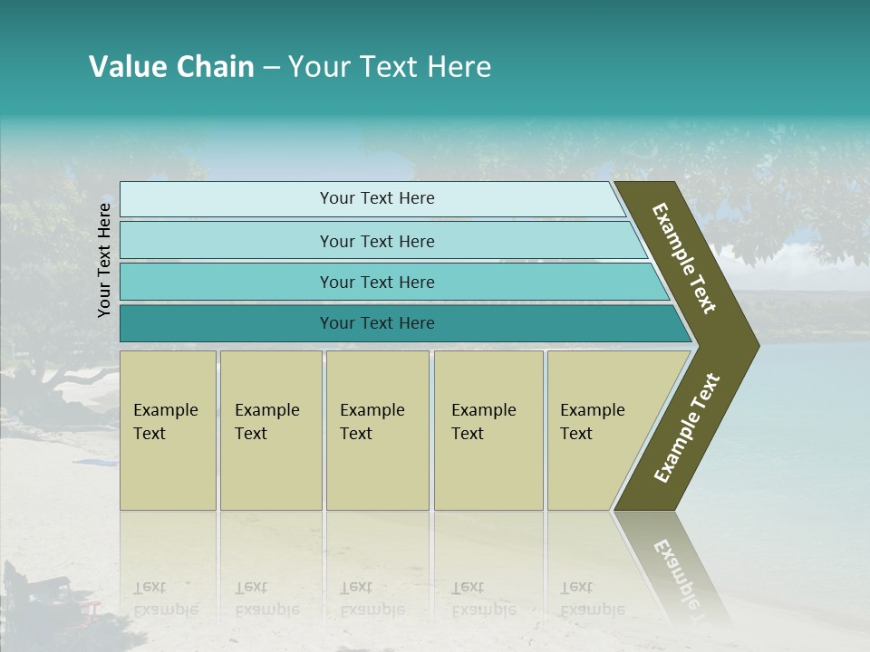Calm Mauna Pacific PowerPoint Template
