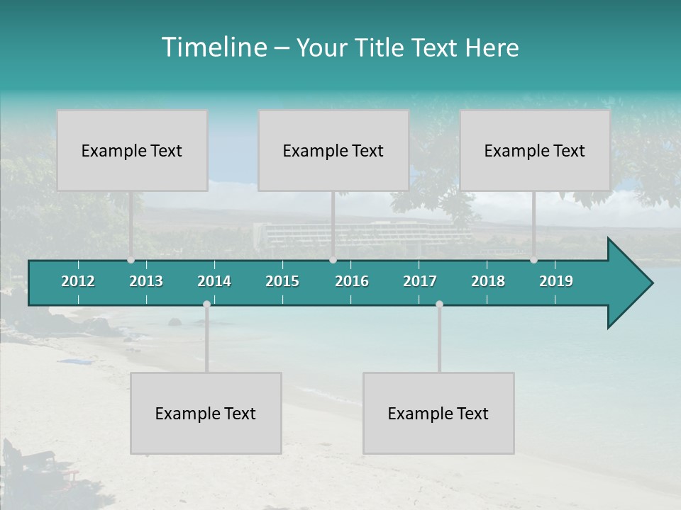 Calm Mauna Pacific PowerPoint Template