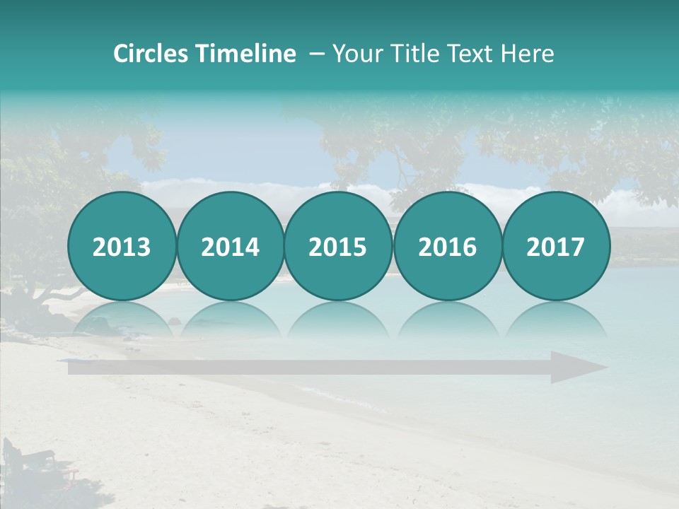 Calm Mauna Pacific PowerPoint Template