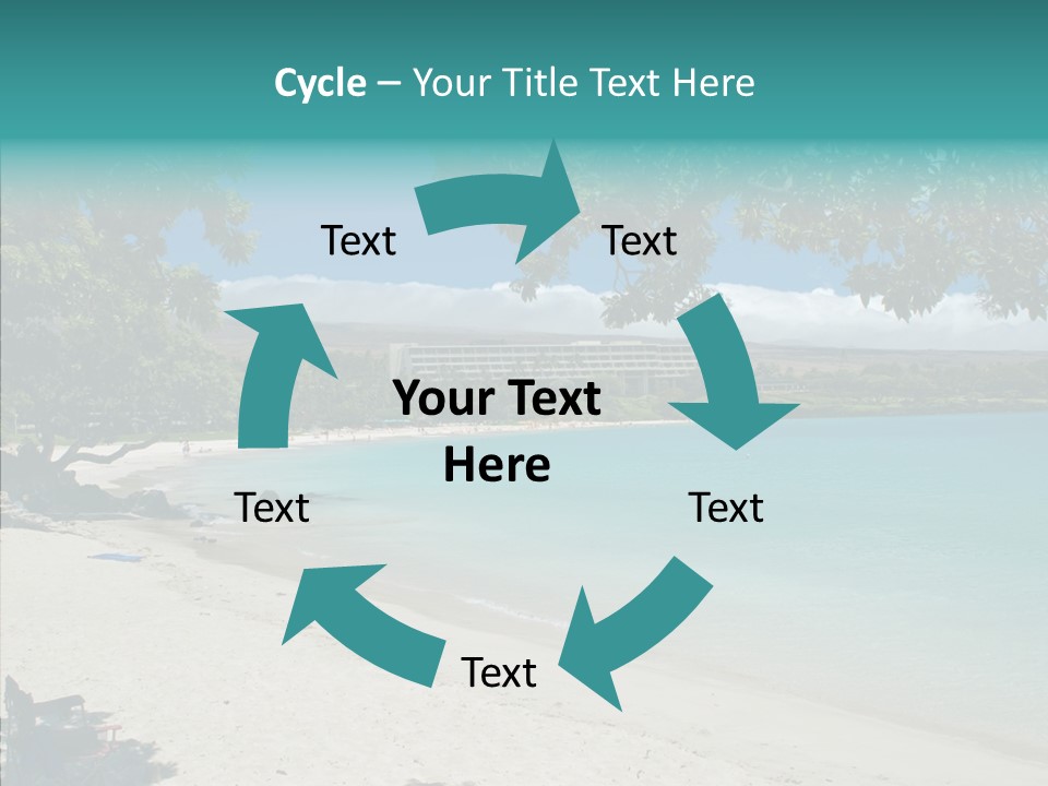 Calm Mauna Pacific PowerPoint Template