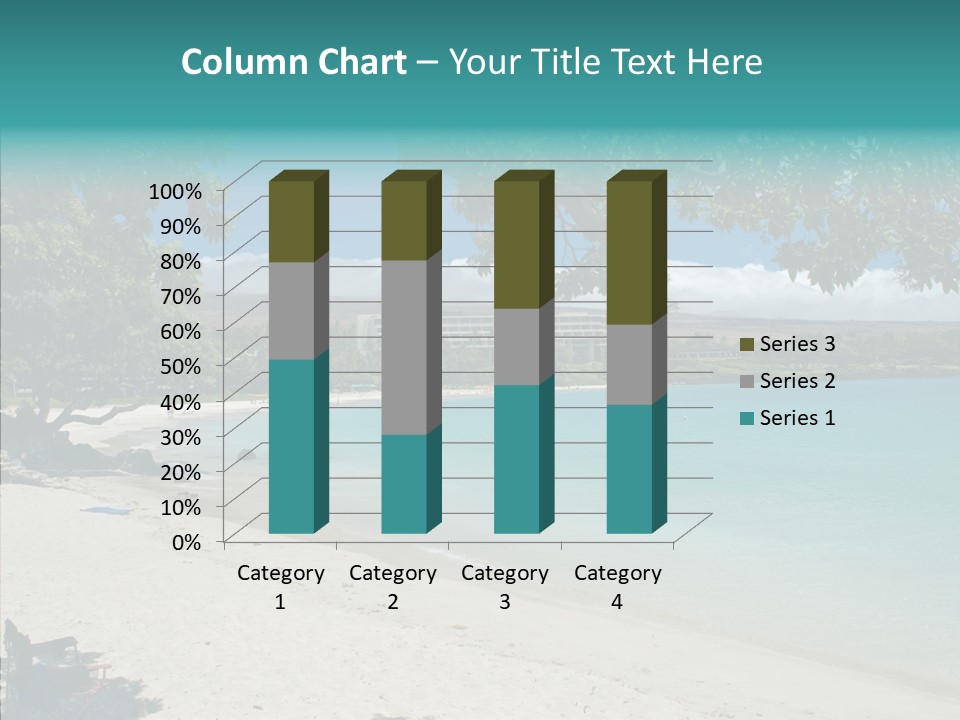 Calm Mauna Pacific PowerPoint Template