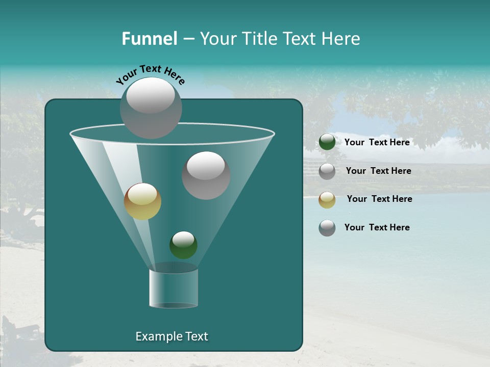 Calm Mauna Pacific PowerPoint Template