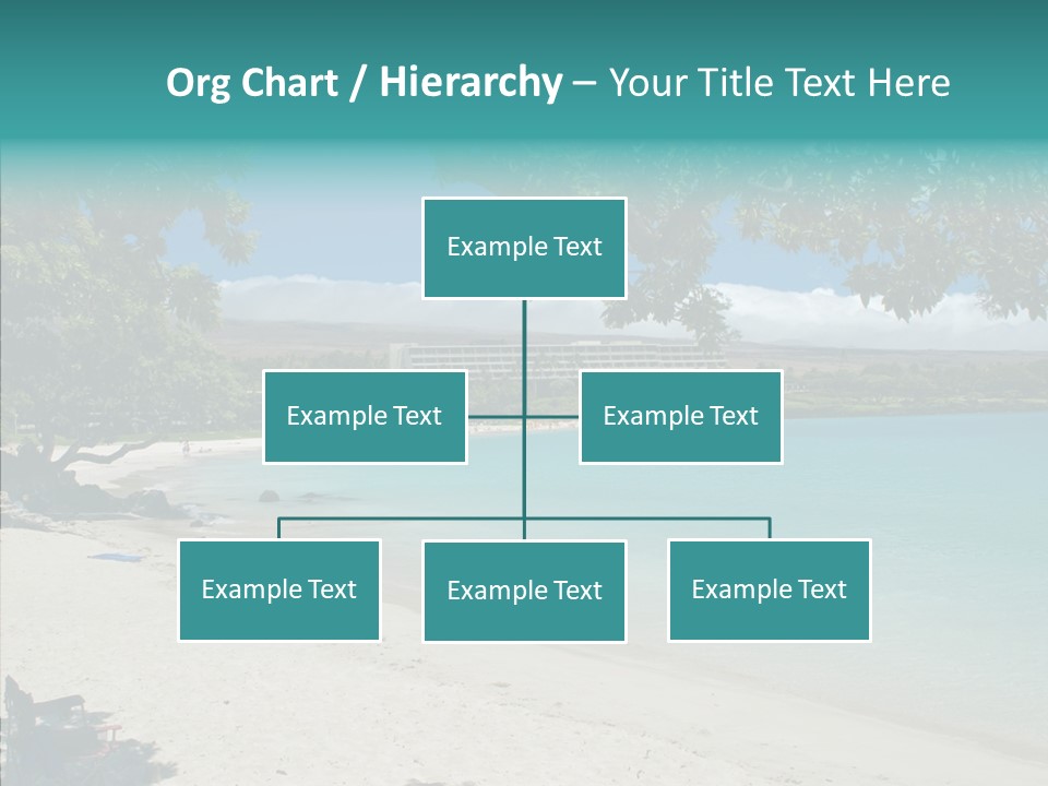 Calm Mauna Pacific PowerPoint Template