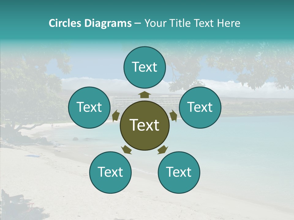 Calm Mauna Pacific PowerPoint Template