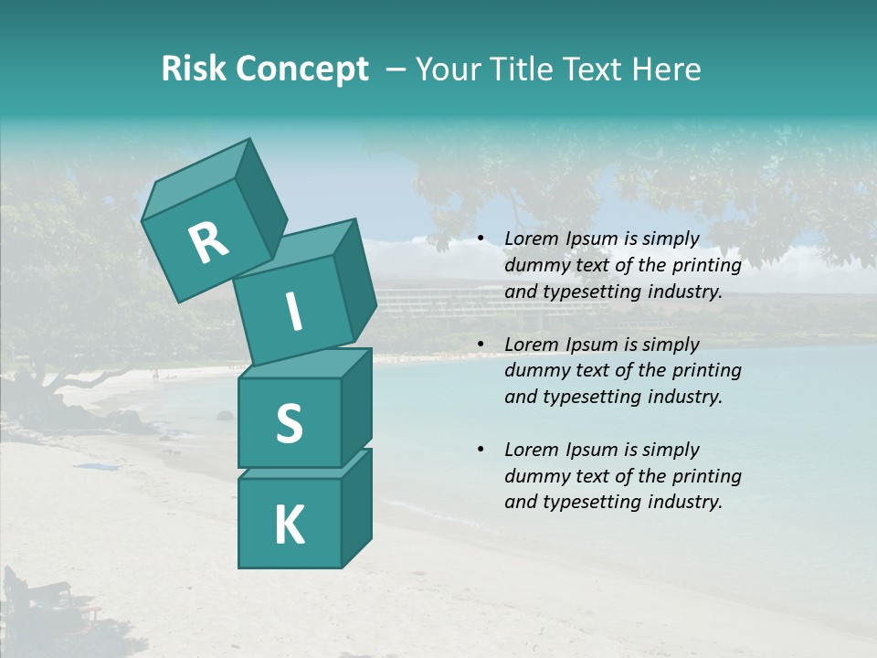 Calm Mauna Pacific PowerPoint Template