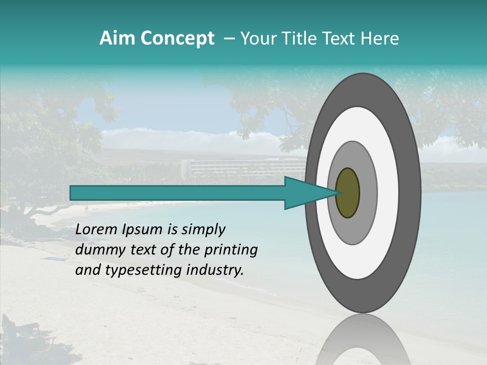 Calm Mauna Pacific PowerPoint Template