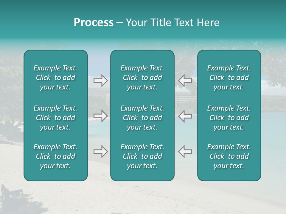 Calm Mauna Pacific PowerPoint Template