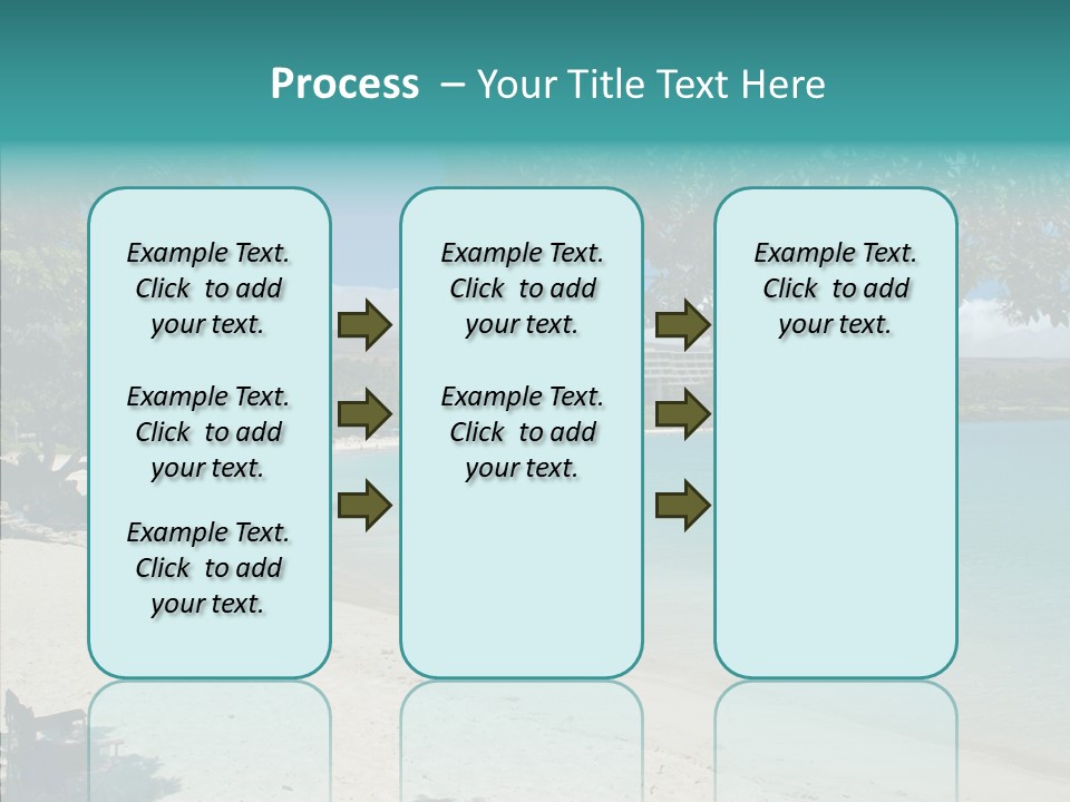 Calm Mauna Pacific PowerPoint Template