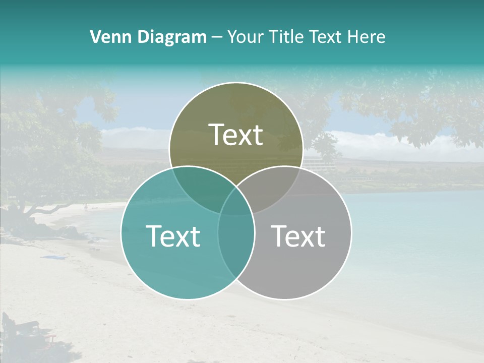 Calm Mauna Pacific PowerPoint Template
