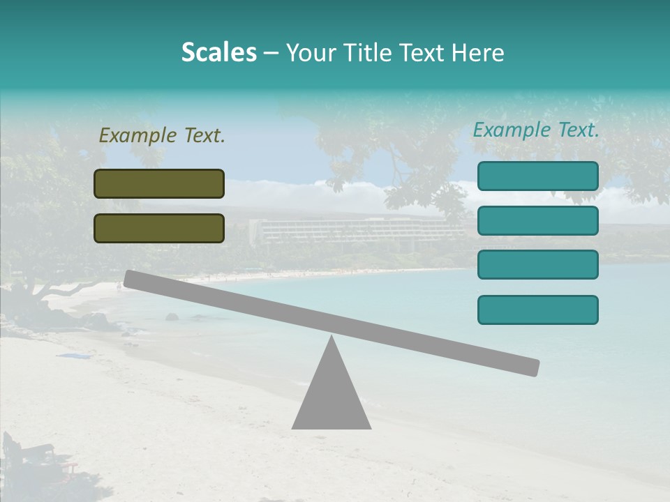 Calm Mauna Pacific PowerPoint Template