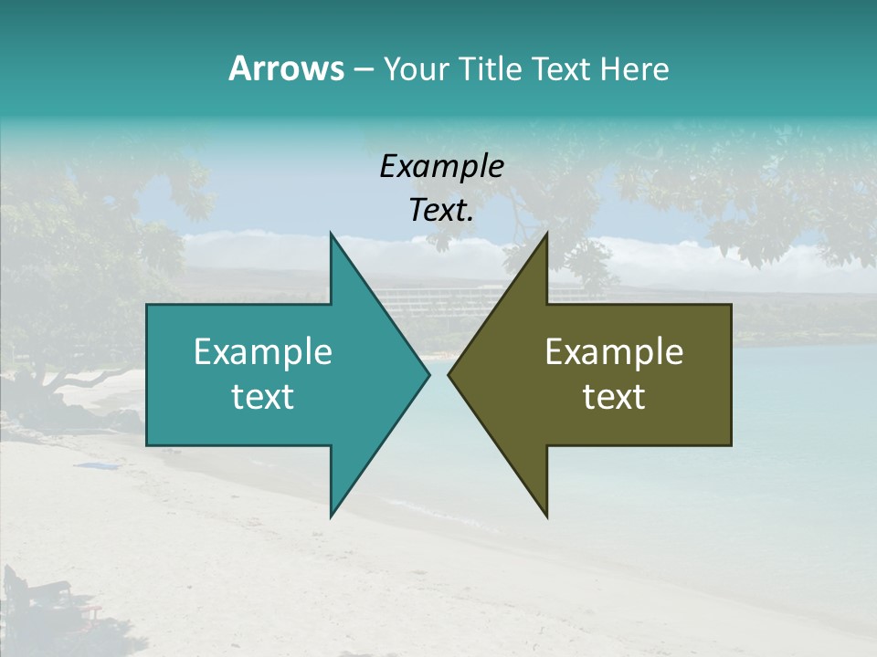 Calm Mauna Pacific PowerPoint Template