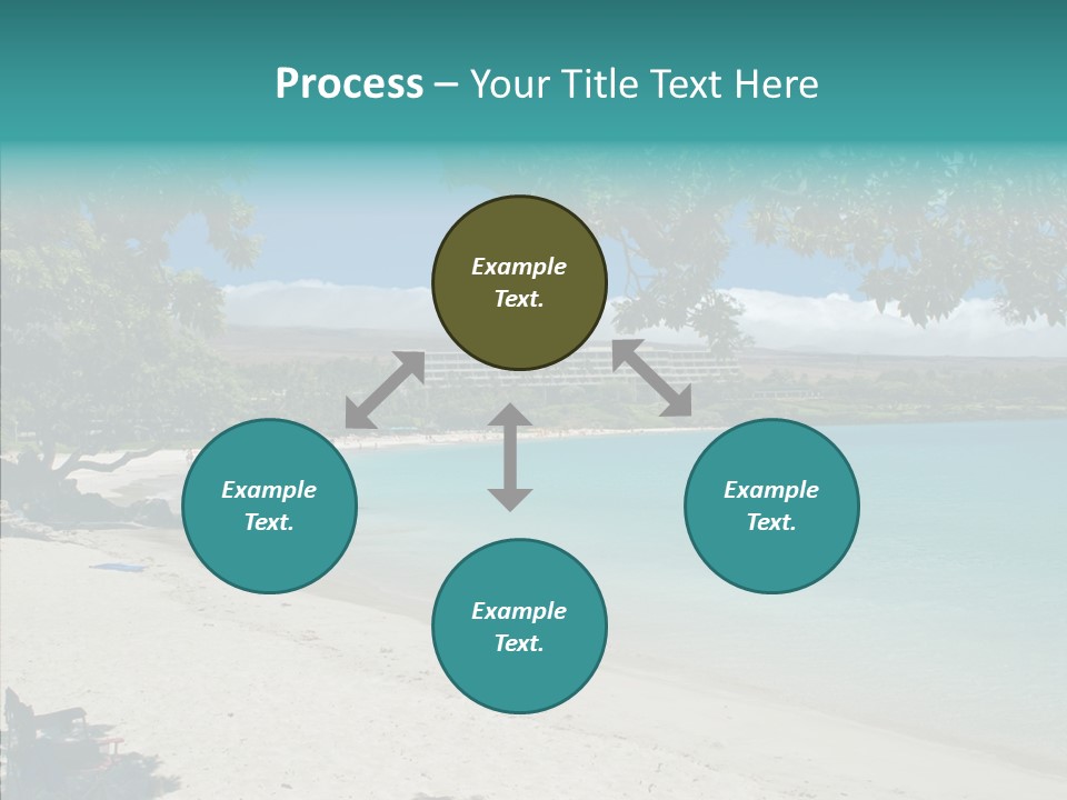 Calm Mauna Pacific PowerPoint Template