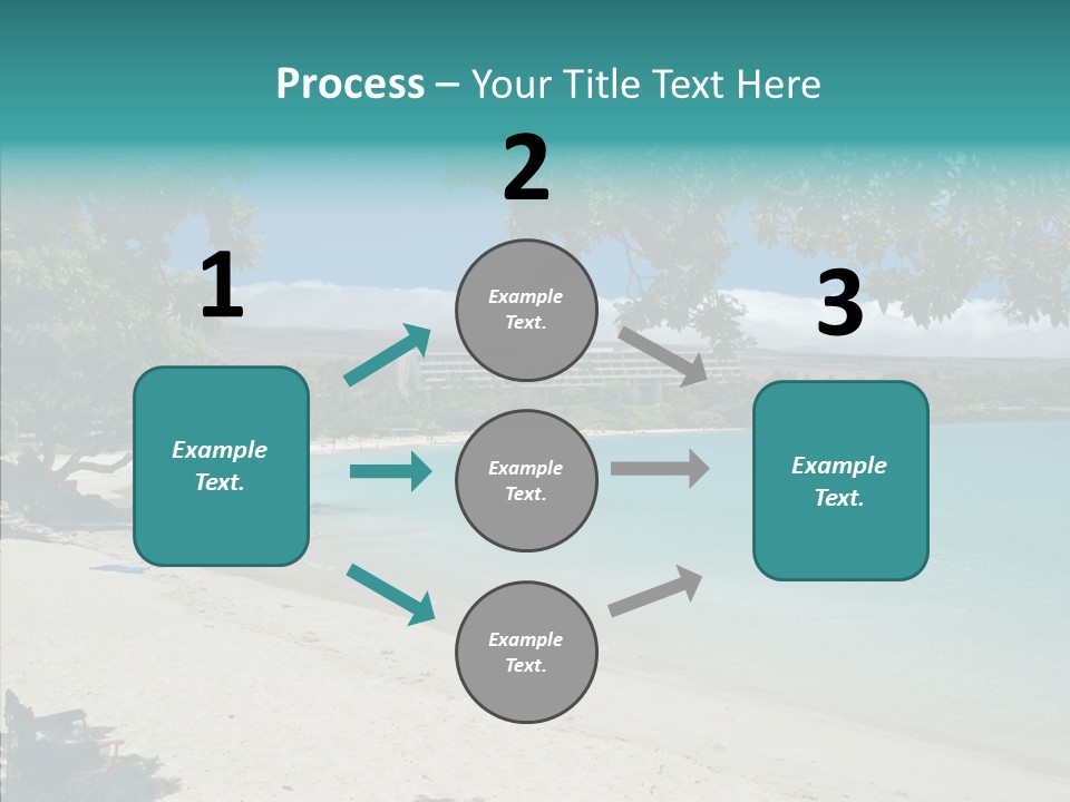 Calm Mauna Pacific PowerPoint Template