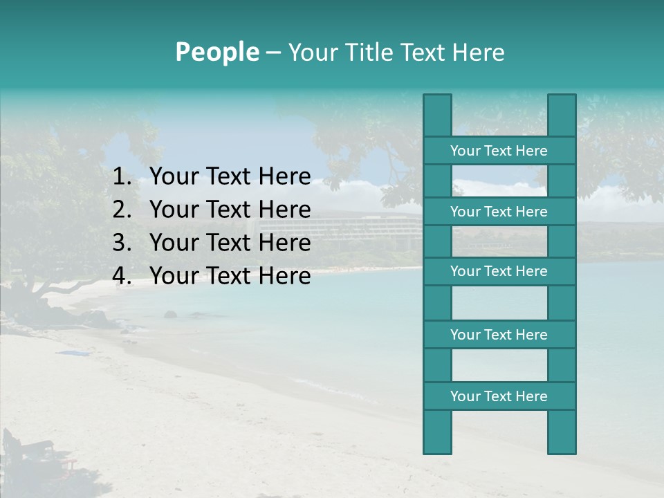 Calm Mauna Pacific PowerPoint Template