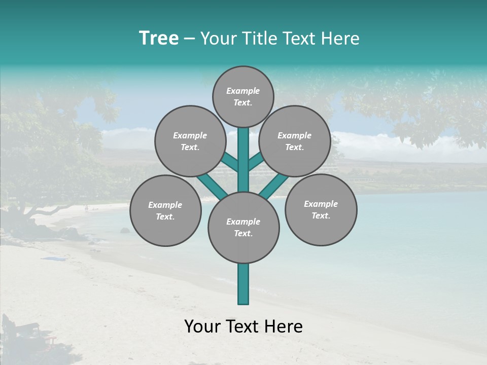 Calm Mauna Pacific PowerPoint Template