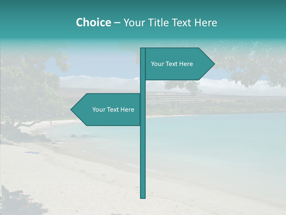 Calm Mauna Pacific PowerPoint Template