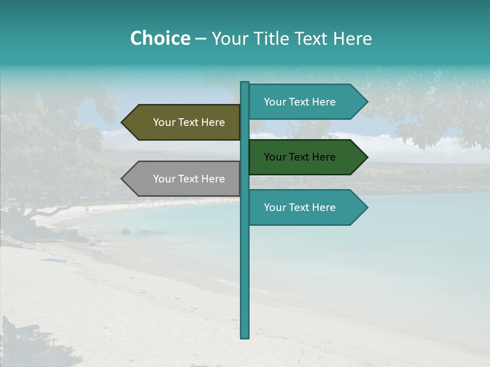 Calm Mauna Pacific PowerPoint Template