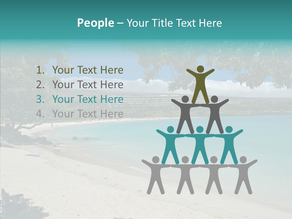 Calm Mauna Pacific PowerPoint Template