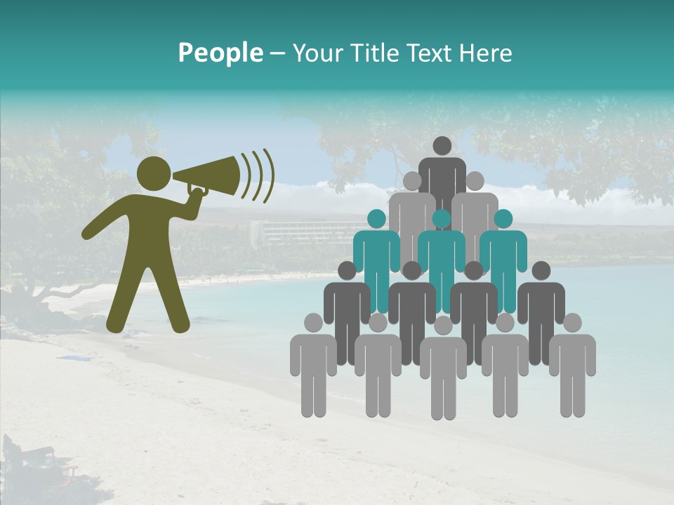 Calm Mauna Pacific PowerPoint Template