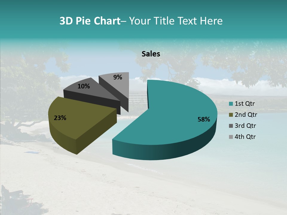 Calm Mauna Pacific PowerPoint Template