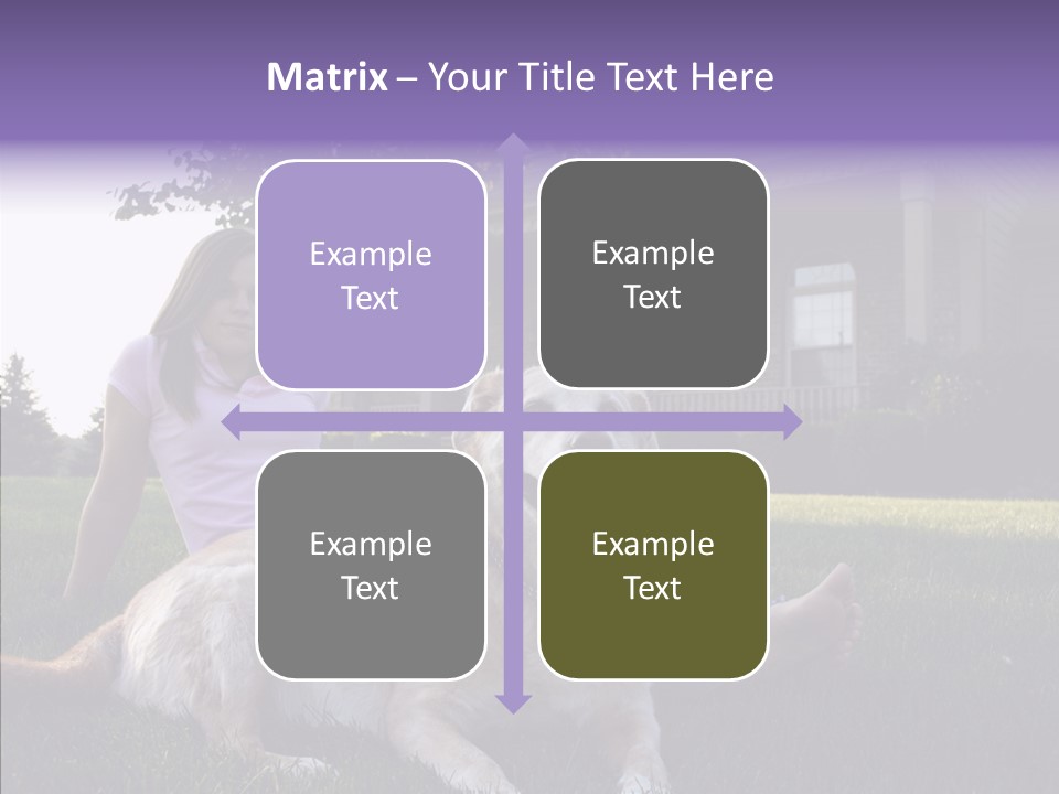 Portrait Outdoors Real Estate PowerPoint Template