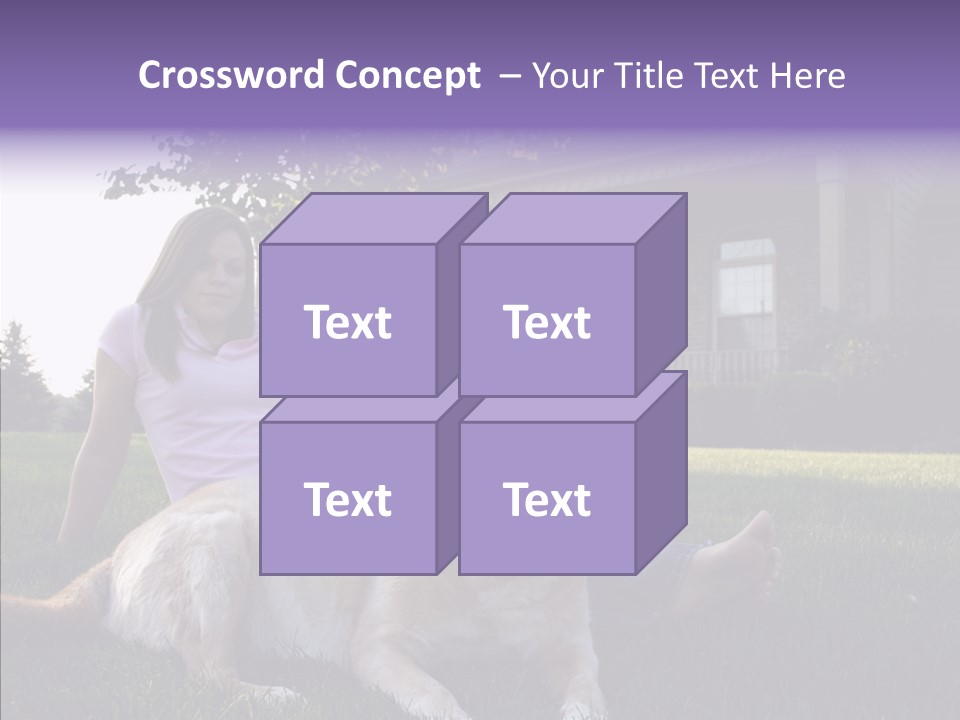Portrait Outdoors Real Estate PowerPoint Template