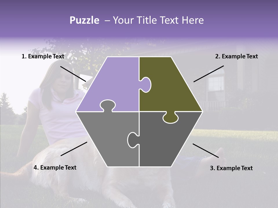 Portrait Outdoors Real Estate PowerPoint Template