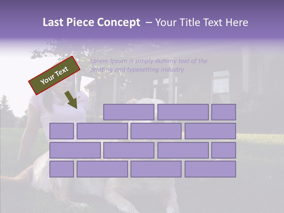 Portrait Outdoors Real Estate PowerPoint Template