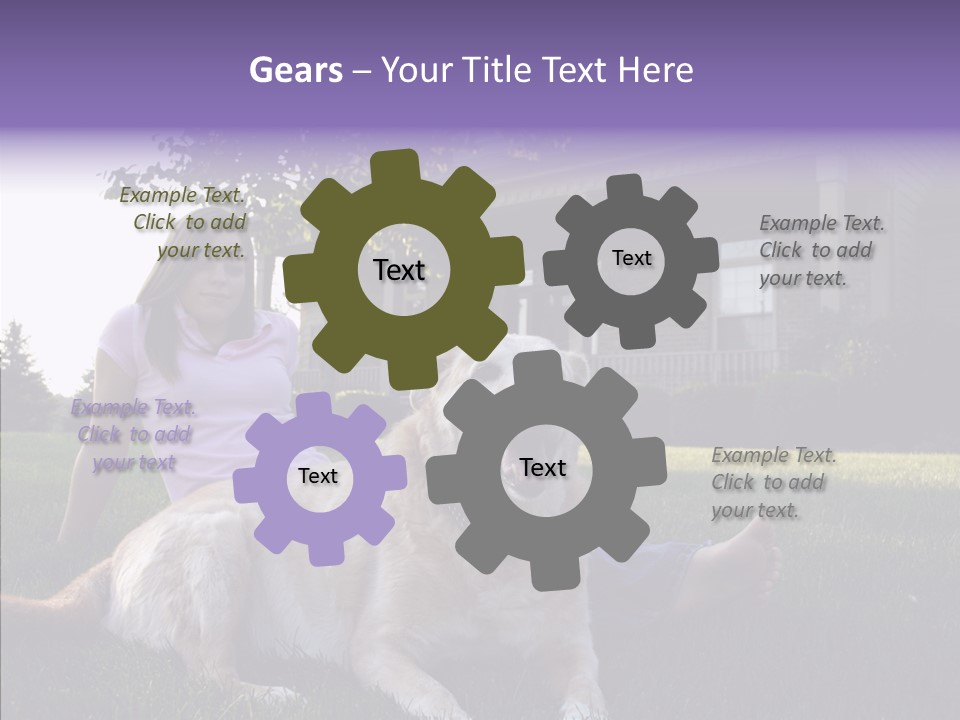 Portrait Outdoors Real Estate PowerPoint Template