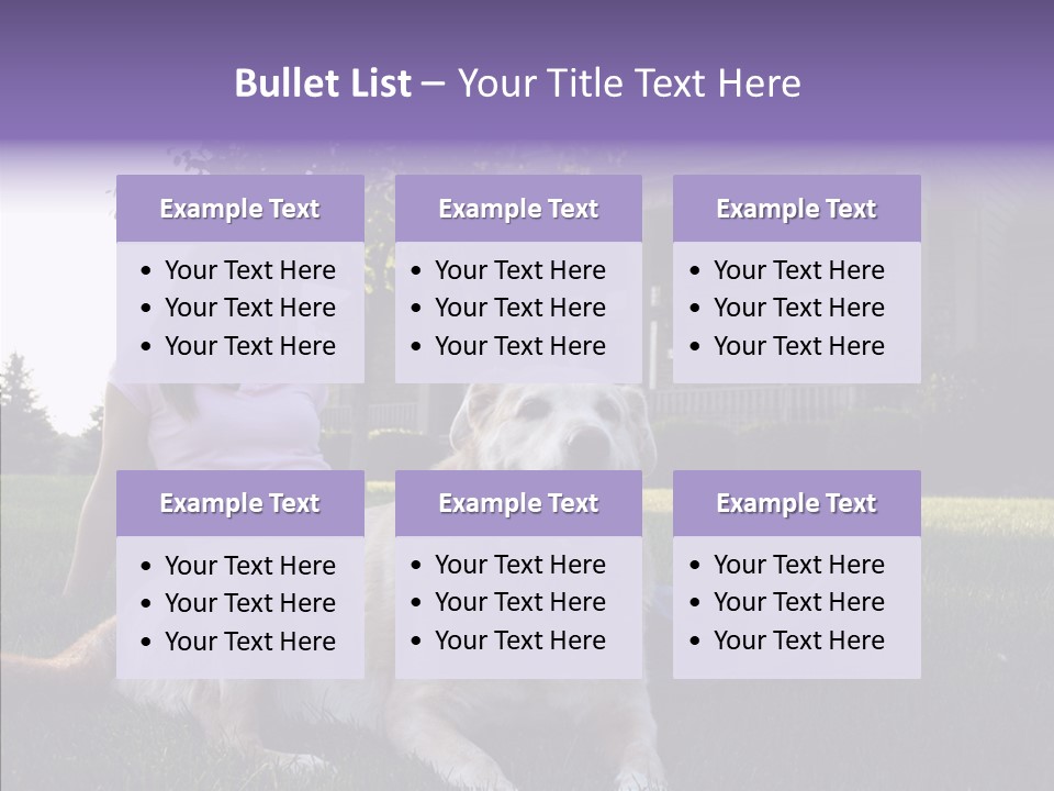Portrait Outdoors Real Estate PowerPoint Template