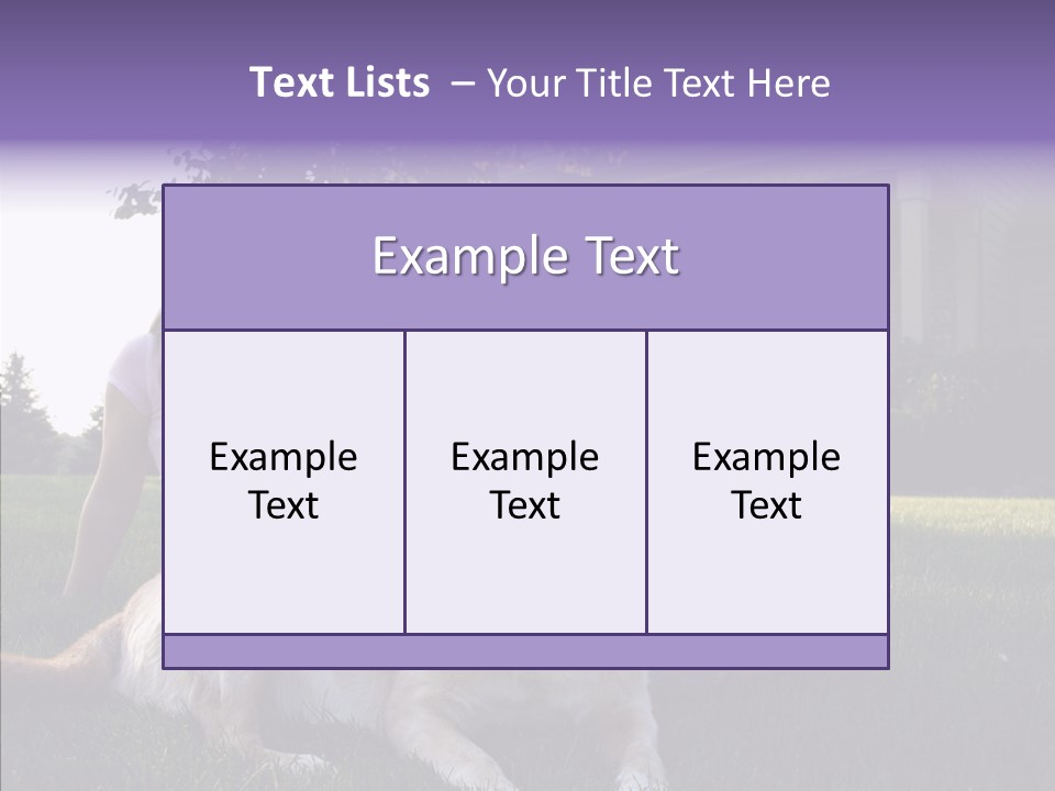 Portrait Outdoors Real Estate PowerPoint Template