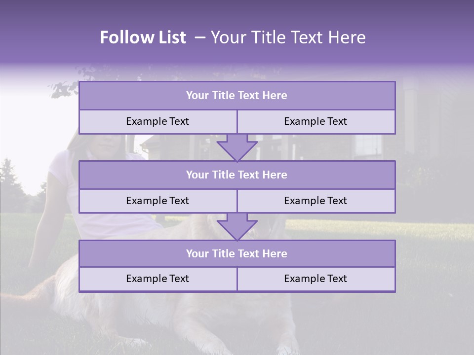 Portrait Outdoors Real Estate PowerPoint Template