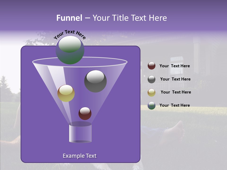 Portrait Outdoors Real Estate PowerPoint Template