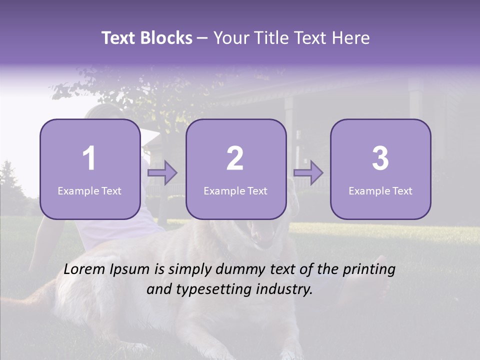 Portrait Outdoors Real Estate PowerPoint Template