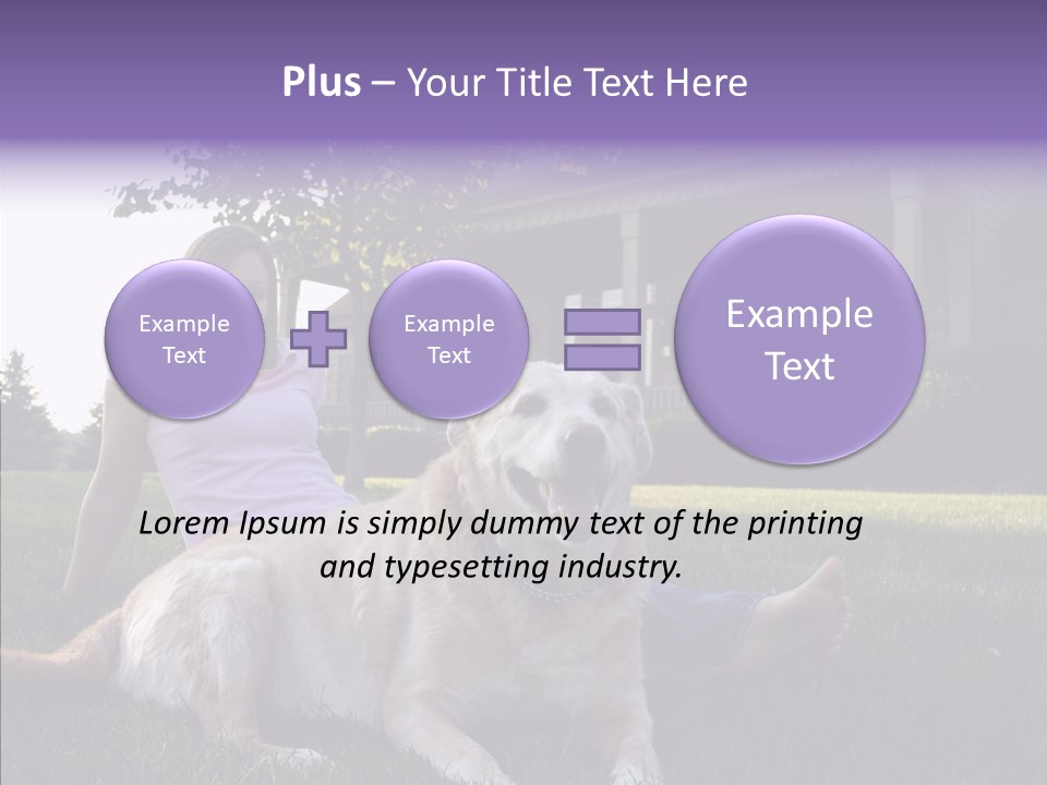 Portrait Outdoors Real Estate PowerPoint Template