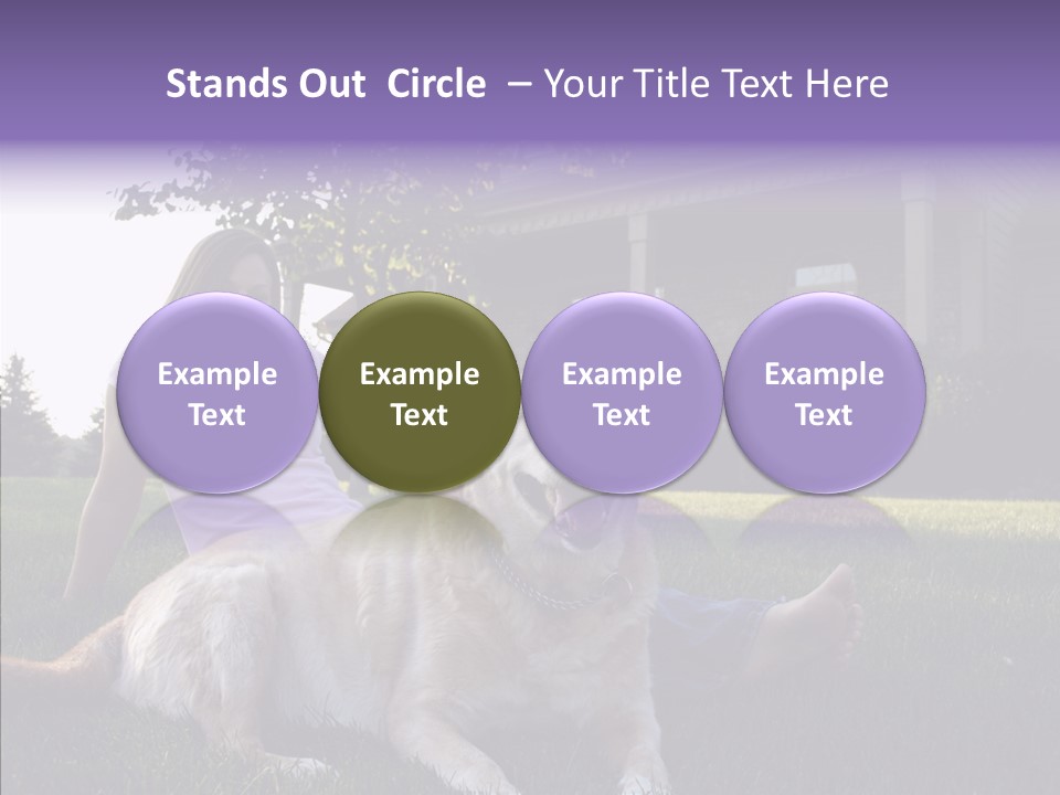 Portrait Outdoors Real Estate PowerPoint Template