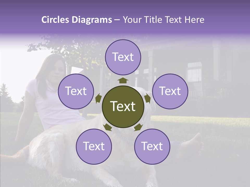 Portrait Outdoors Real Estate PowerPoint Template