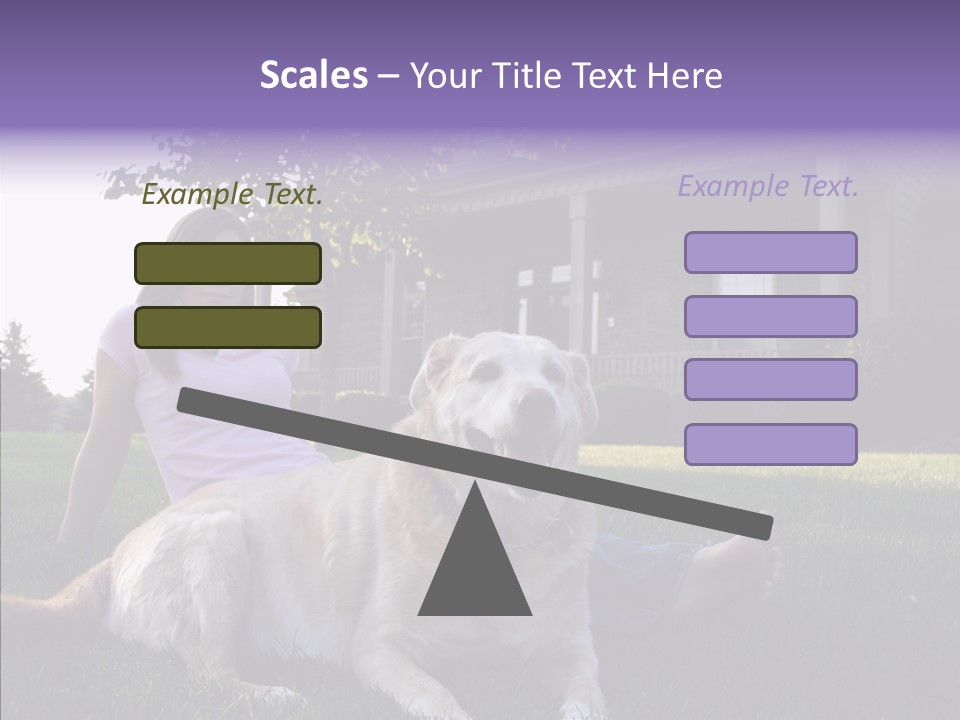 Portrait Outdoors Real Estate PowerPoint Template