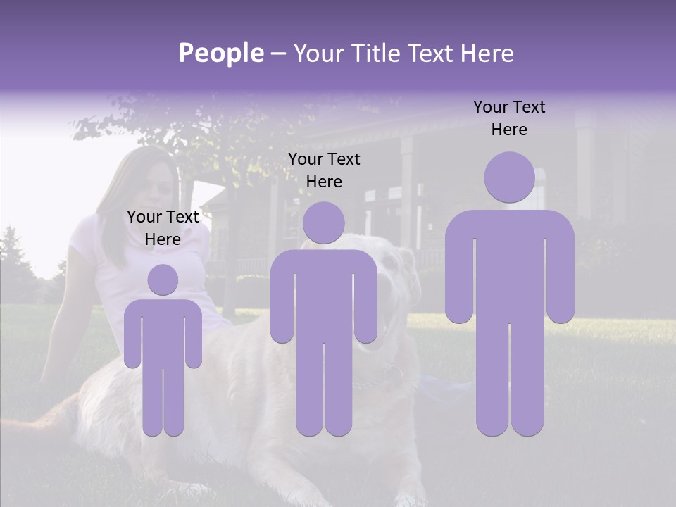 Portrait Outdoors Real Estate PowerPoint Template