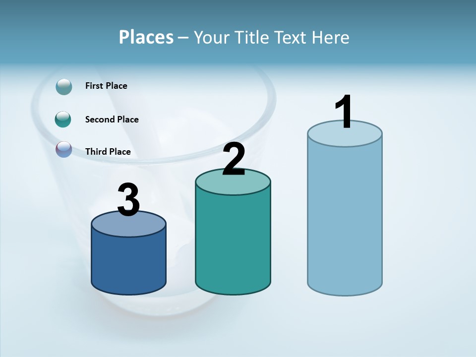 Dairy Pour Calcium PowerPoint Template